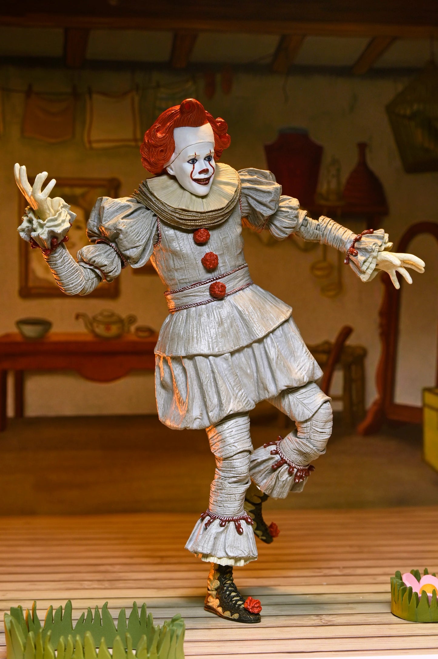 IT: Welcome to Derry - Ultimate Bob Gray as Pennywise 7" Scale Action Figure (PRE-ORDER)