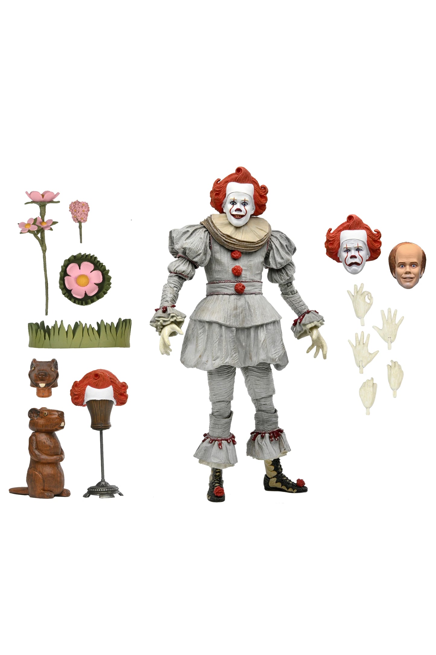 IT: Welcome to Derry - Ultimate Bob Gray as Pennywise 7" Scale Action Figure (PRE-ORDER)