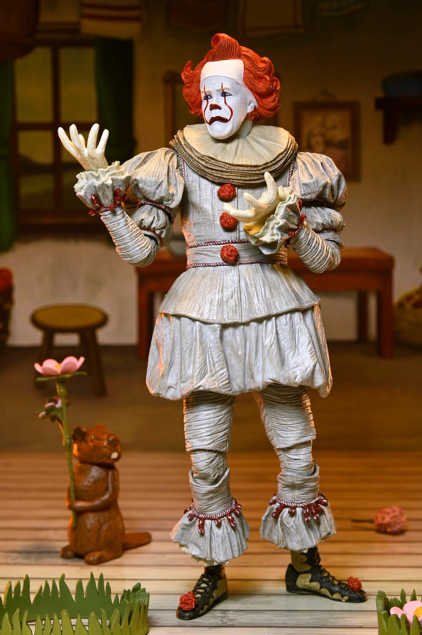 IT: Welcome to Derry - Ultimate Bob Gray as Pennywise 7" Scale Action Figure (PRE-ORDER)
