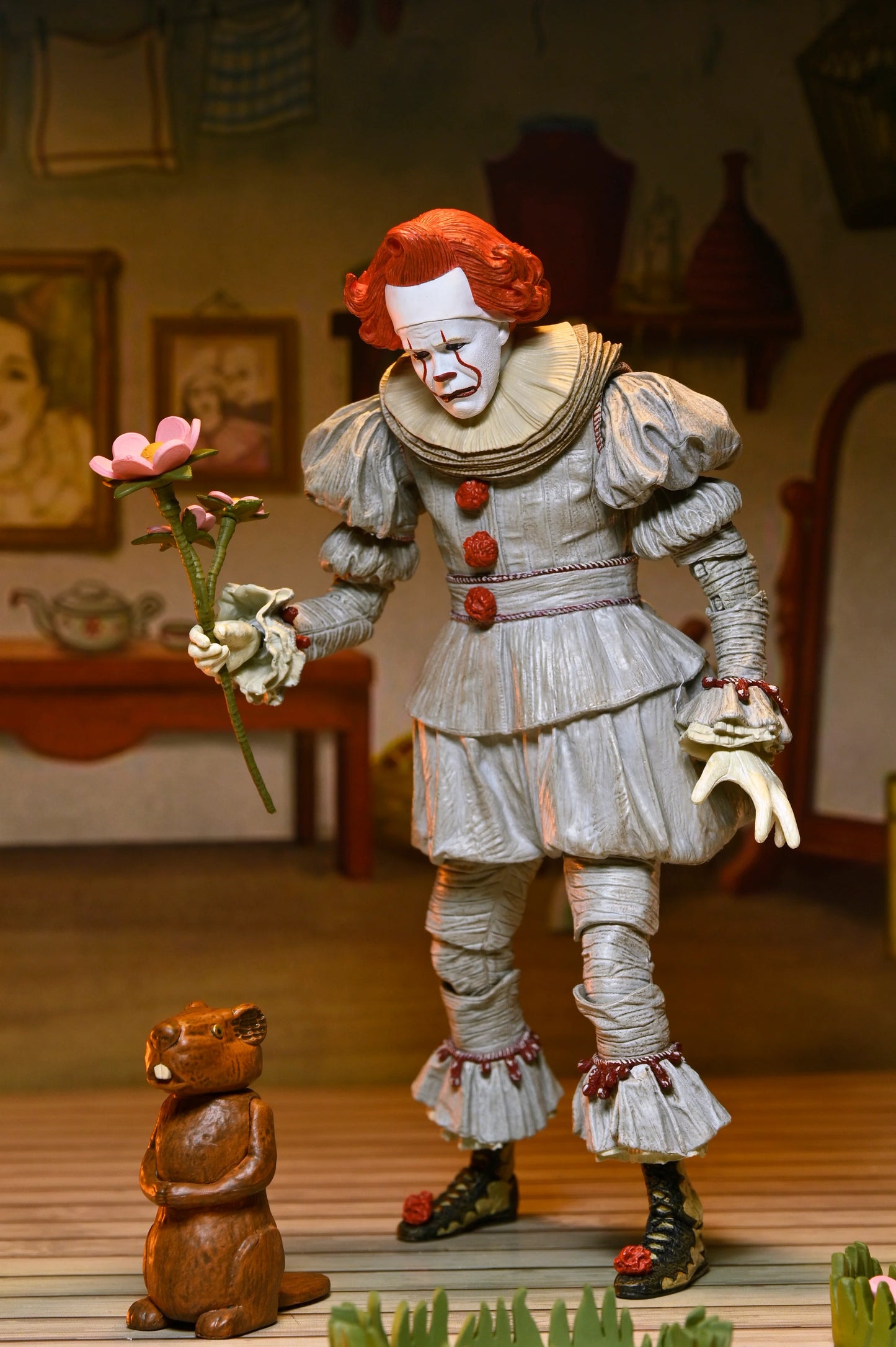 IT: Welcome to Derry - Ultimate Bob Gray as Pennywise 7" Scale Action Figure (PRE-ORDER)