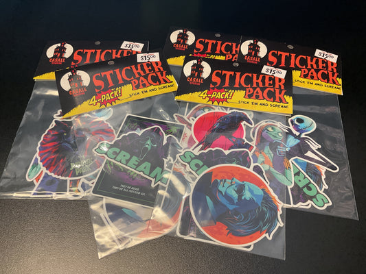 CASALE STUDIOS STICKER 4 PACK