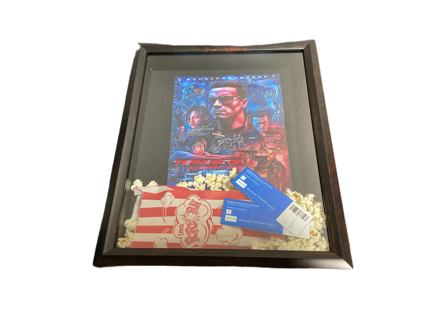SHADOWBOX - The Terminator "Popcorn Movie" Box