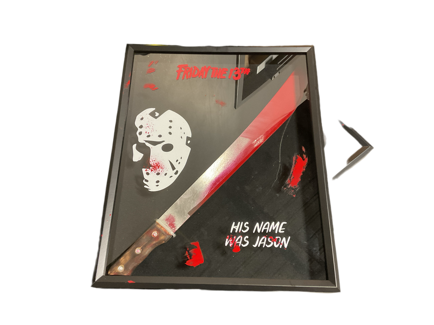 SHADOW BOX - Fridy The 13th "Machete" Deluxe Box