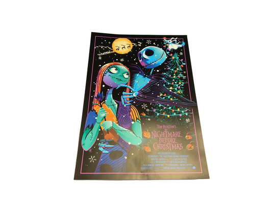 CASALE STUDIOS BLACKLIGHT POSTERS - NIGHTMARE BEFORE CHRISTMAS