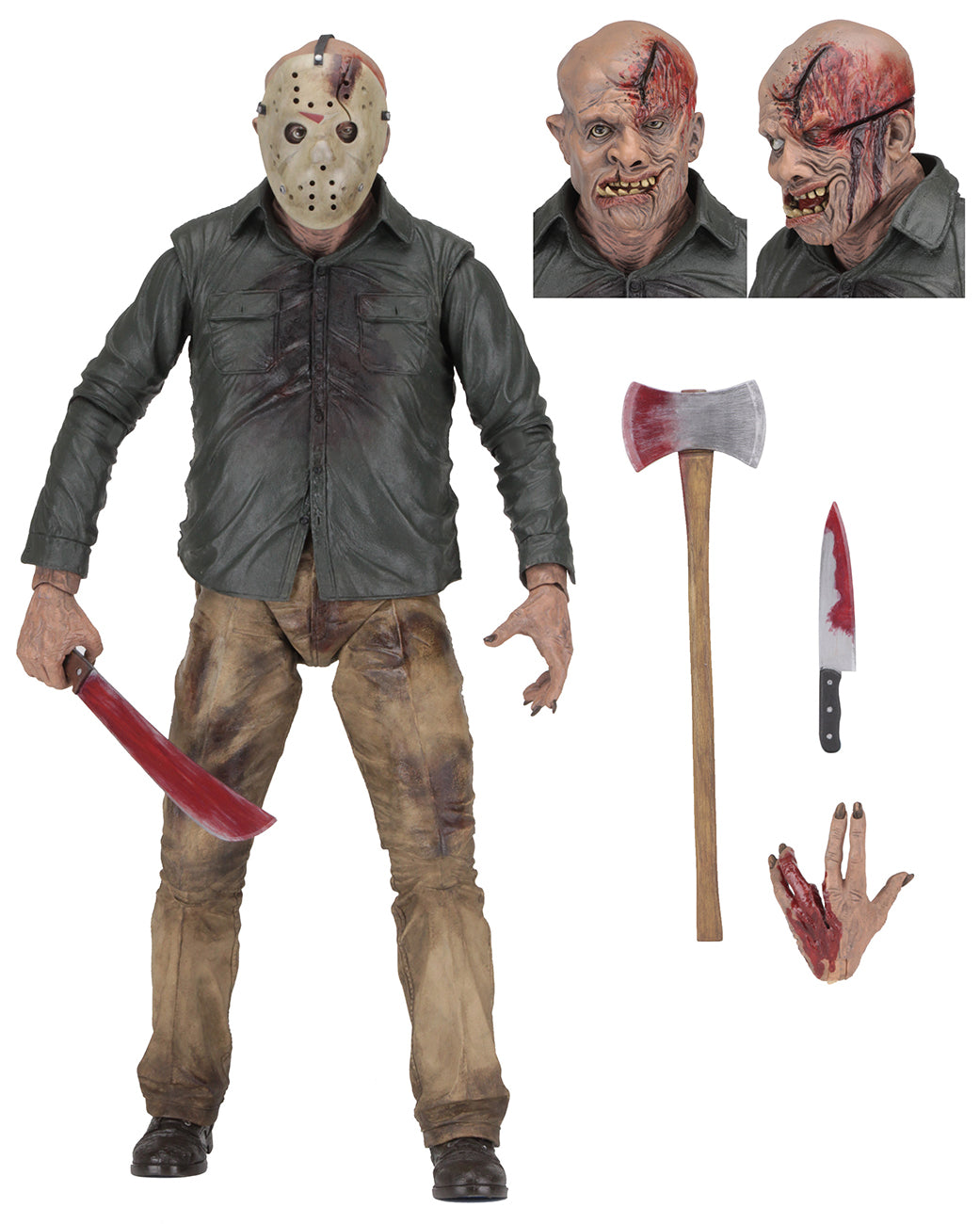 NECA Friday the 13th Part 4 – Jason Voorhees 18" Action Figure (1/4 Scale)
