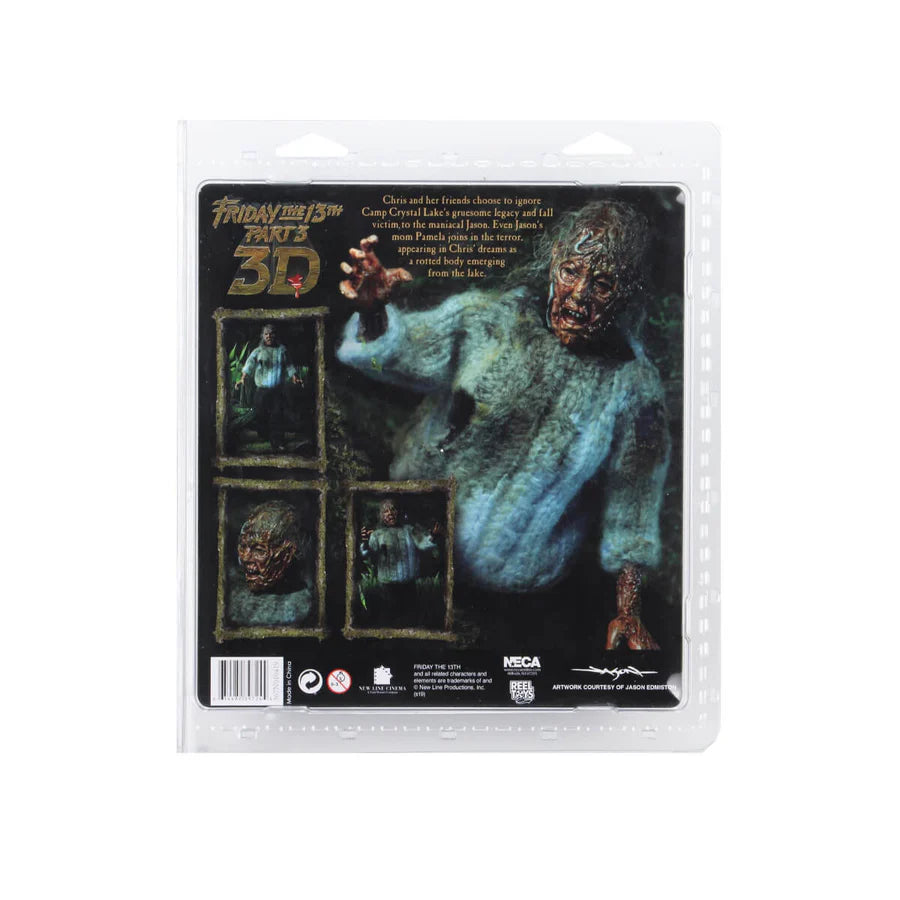 NECA Friday The 13th: Corpse Pamela 8 Inch Clothed Action Figure, Multi-Colored, 7"