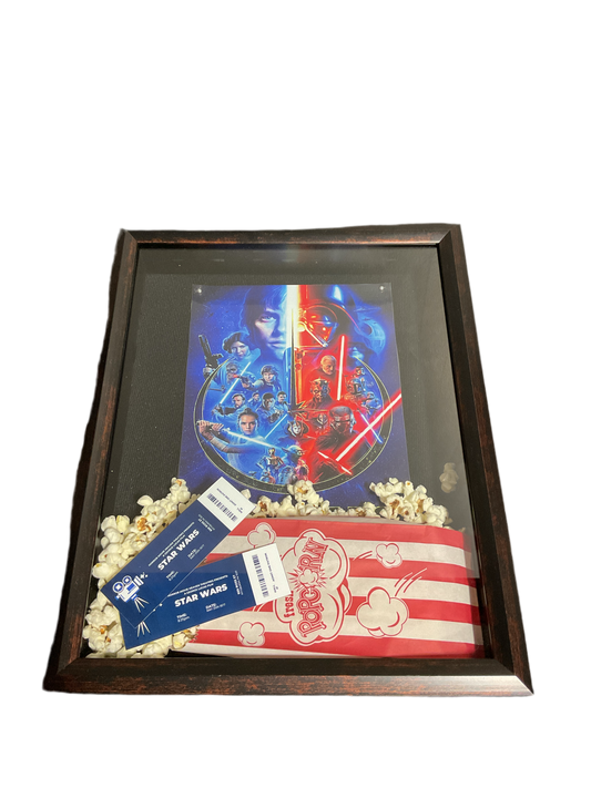 SHADOWBOX - STAR WARS "Popcorn Movie" Box