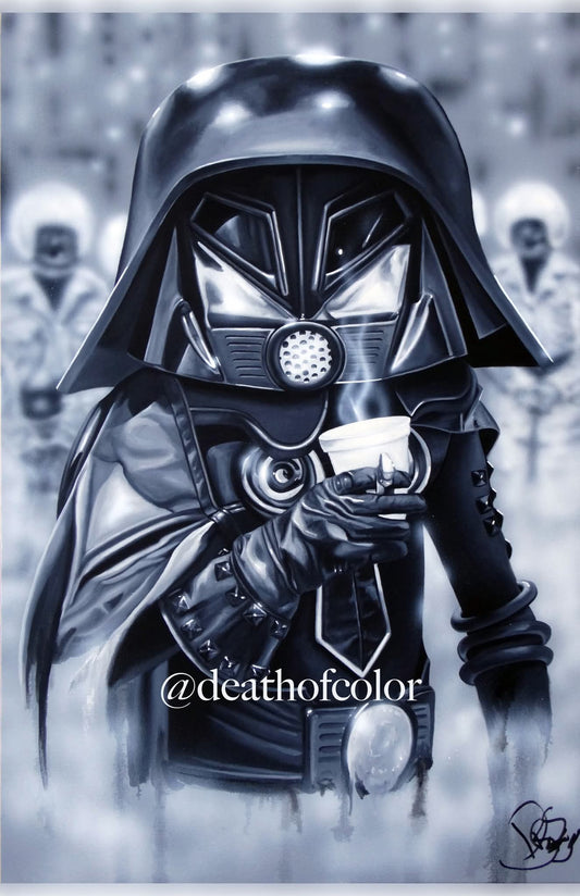 ART - PRINTS - SPACEBALLS DARK HELMET