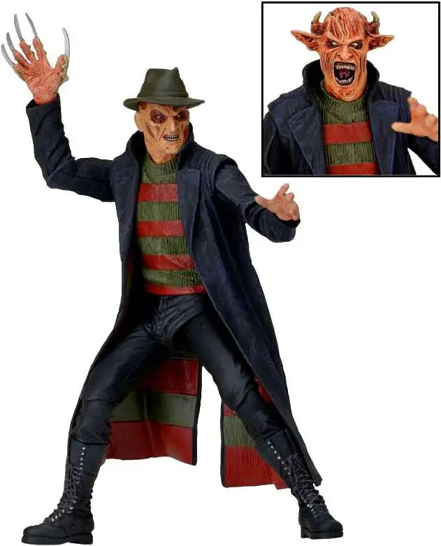 NECA Nightmare On Elm Street: New Nightmare Freddy 8" Retro Figure