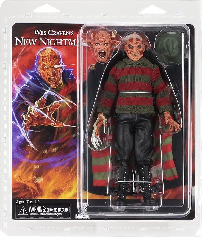NECA Nightmare On Elm Street: New Nightmare Freddy 8" Retro Figure