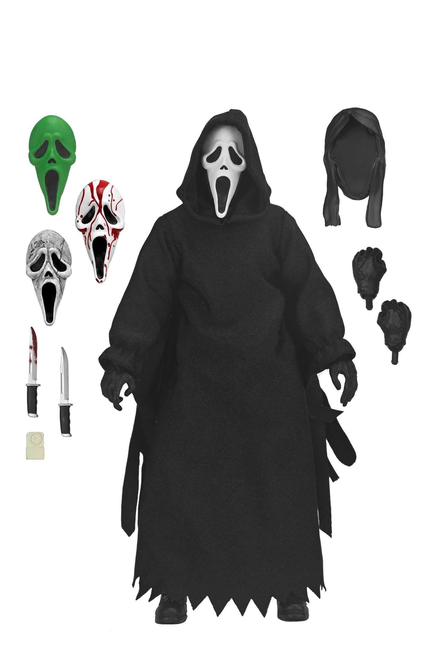 Ghost Face 8" Clothed Action Figure (PRE-ORDER)
