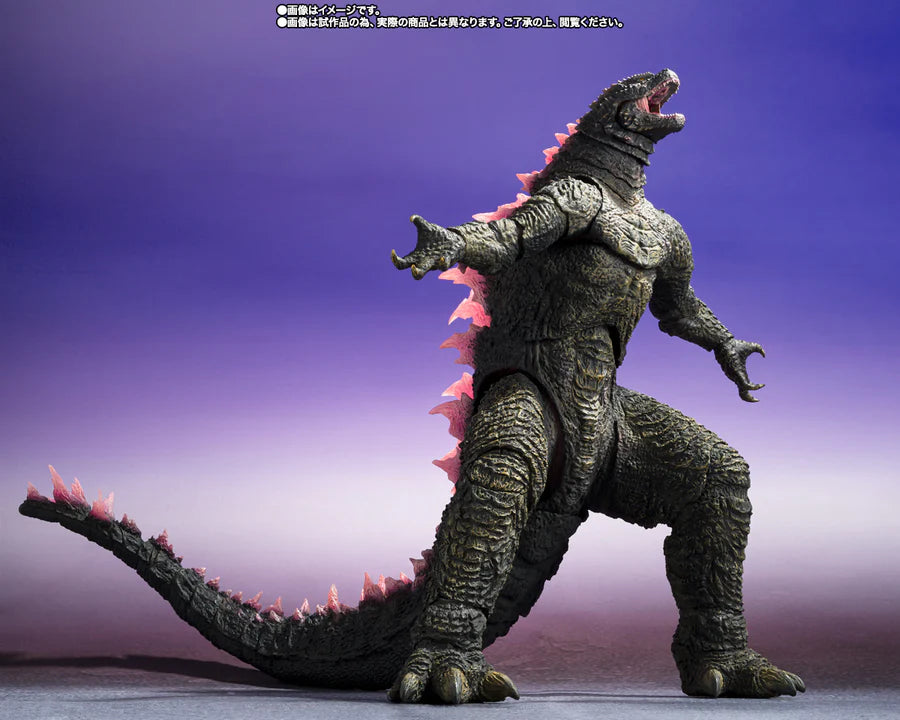 Bandai S.H.MonsterArts Godzilla x Kong: The New Empire Godzilla (Evolved Ver.) Action Figure