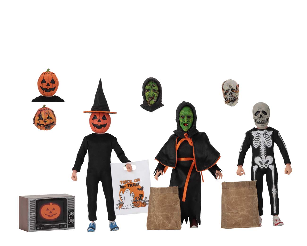 NECA Halloween III: Season of the Witch 1/6 Scale Trick or Treater Figure Three-Pack