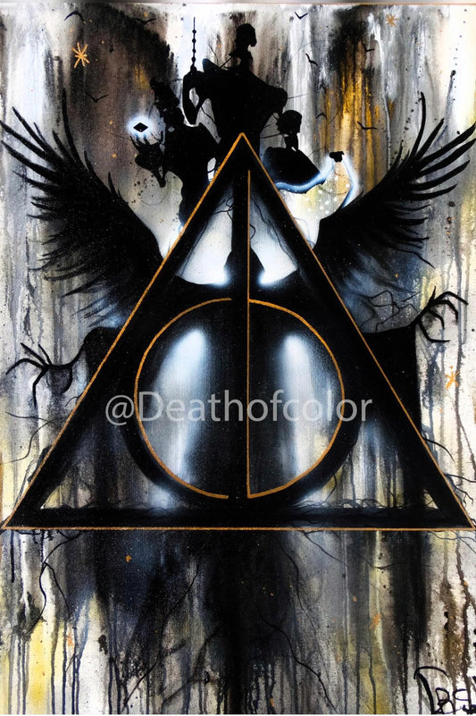 ART-PRINTS  -  HARRY POTTER DEATHLY HALLOWS