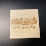 "Horror F.R.I.E.N.D.S" Small Wooden Trinket Box