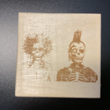 Zombies "Return of the Living Dead" Small Wooden Trinket Box