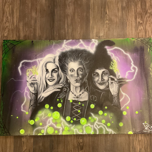 ART - Hocus Pocus Oil Painting