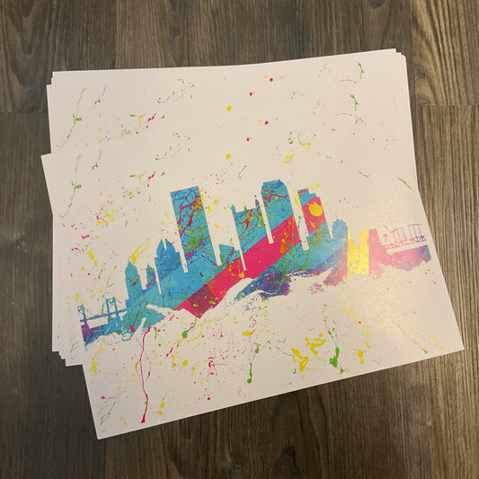 Pittsburgh in color bridge