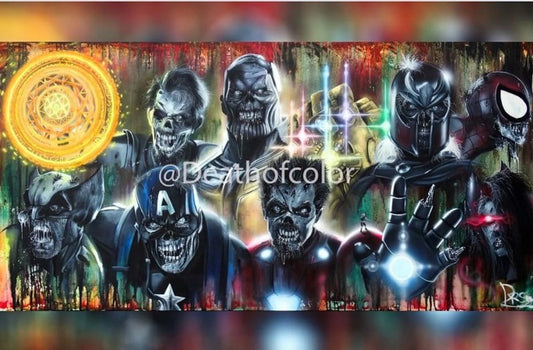 ART-PRINTS - MARVEL ZOMBIES