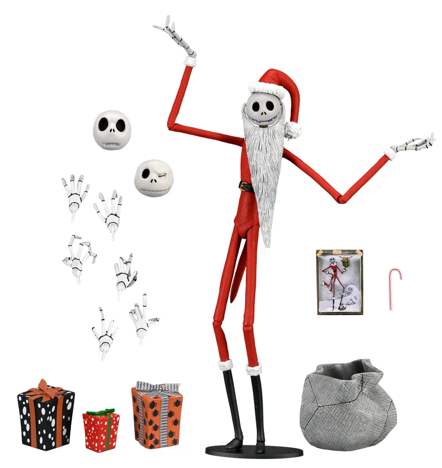 NECA Disney Tim Burton’s The Nightmare Before Christmas - Ultimate Santa Jack 7” Scale Action Figure