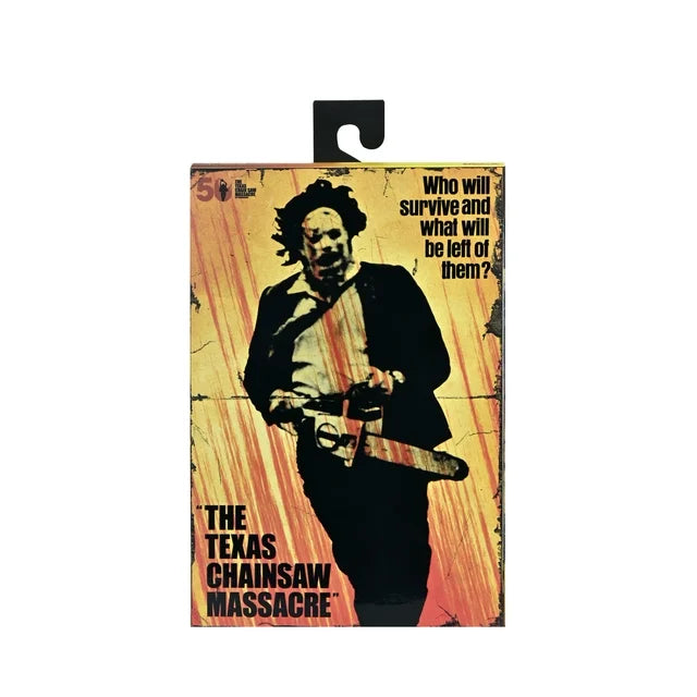 NECA Texas Chainsaw Massacre - 50th Anniversary Ultimate Leatherface with Pretty Woman Mask 7" Scale Action Figure