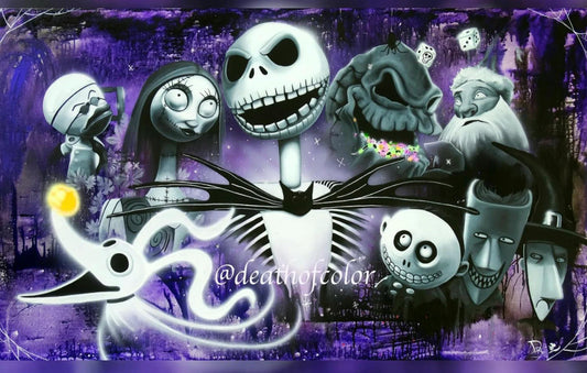 ART-PRINTS - NIGHTMARE BEFORE CHRISTMAS