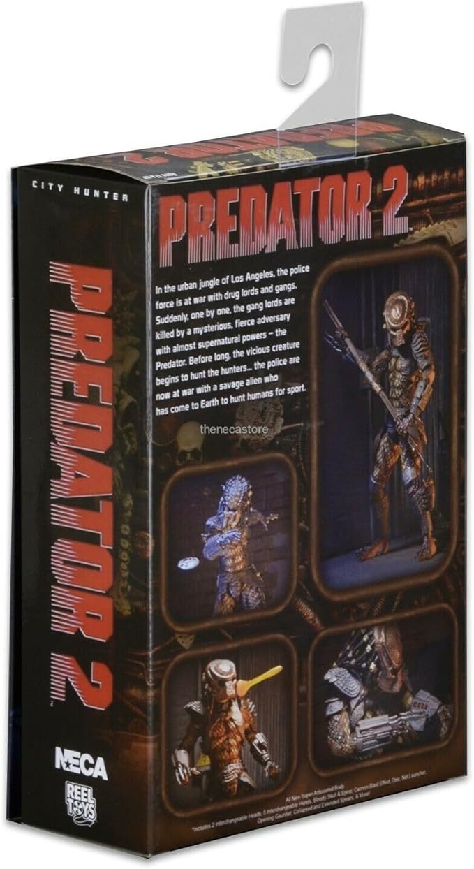 NECA Predator 2 Ultimate City Hunter Action Figure 2016