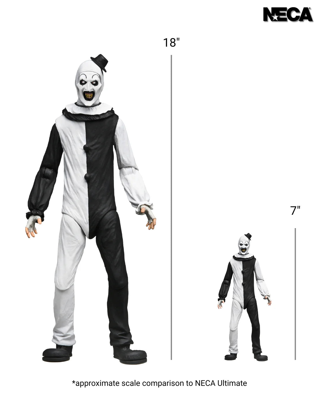 Terrifier - Art the Clown 1/4 Scale Action Figure (PRE-ORDER)
