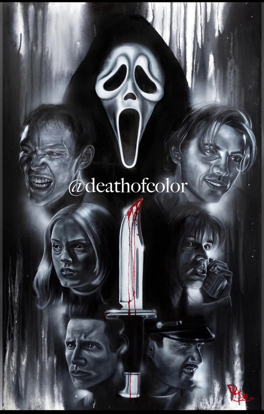 ART-PRINTS  - SCREAM CAST