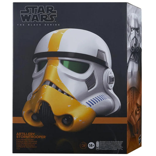 HELMET REPLICAS - Star Wars The Black Series The Mandalorian Artillery Stormtrooper Premium Electronic Helmet
