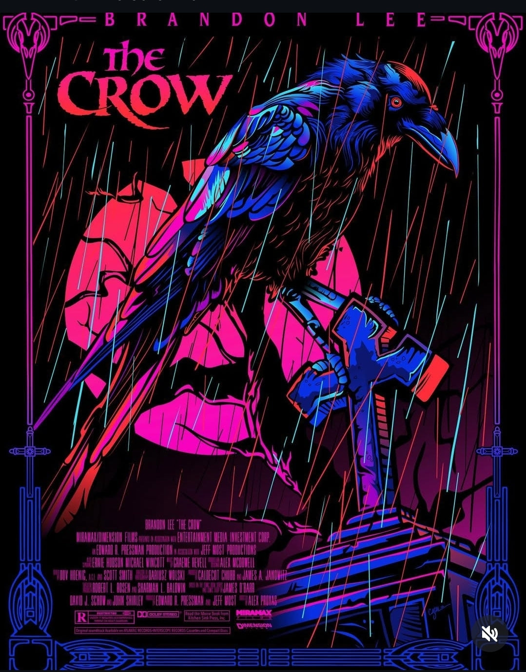 EYESORE POSTER CO POSTERS - THE CROW