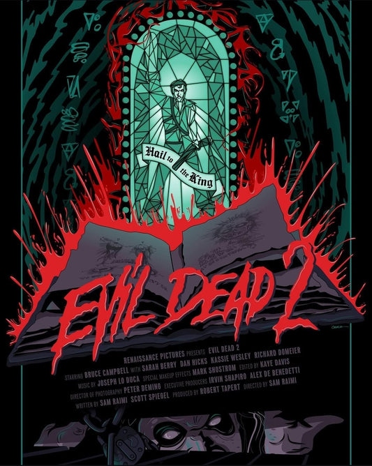 CASALE STUDIOS BLACKLIGHT POSTERS - EVIL DEAD 2