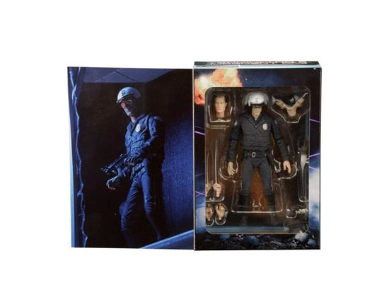Terminator 2 - 7" Action Figure - Ultimate T1000 Judgement Day Motorcycle Cop