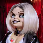 TIFFANY ANIMATRONIC-3.5 ft. Animated Tiffany Valentine Doll H37