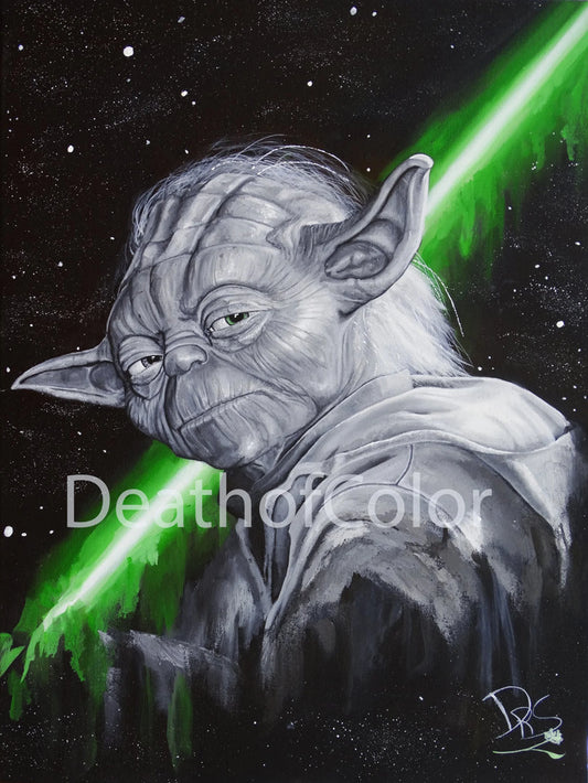 ART-PRINTS  - YODA - STAR WARS