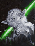 ART-PRINTS  - YODA - STAR WARS