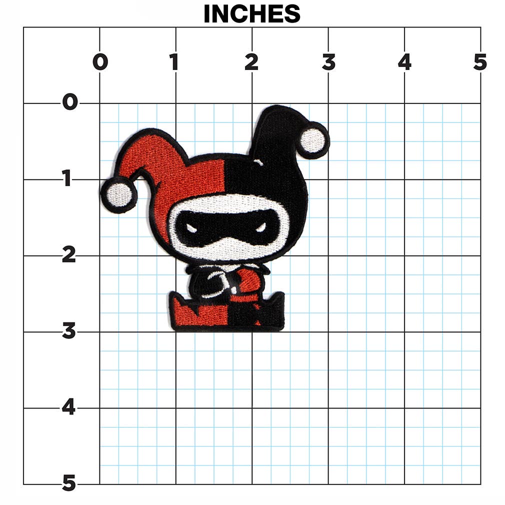 PATCHES - DC Comics Harley Quinn Chibi Patch