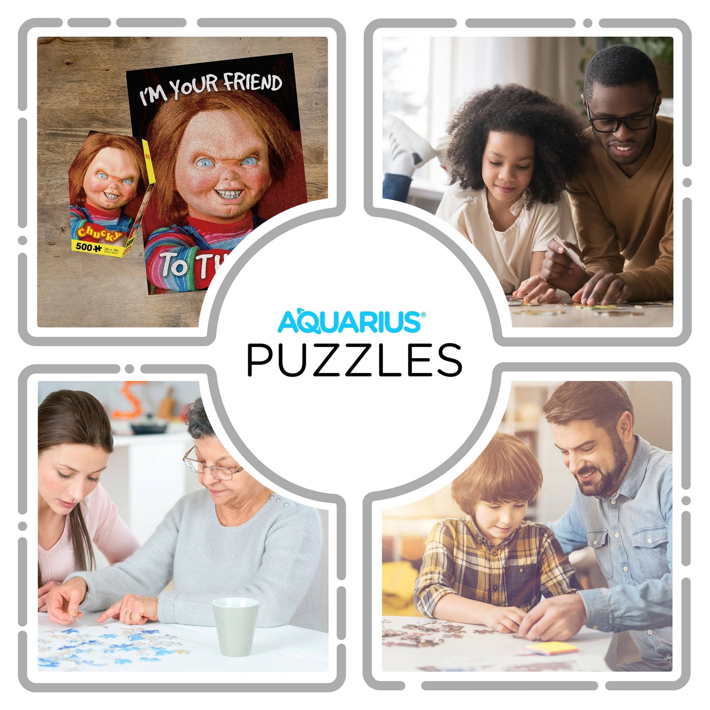 PUZZLES - Chucky Coffin Box 500 Piece Jigsaw Puzzle