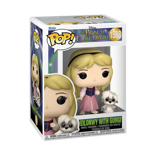 The Black Cauldron Eilonwy with Gurgi Funko Pop!