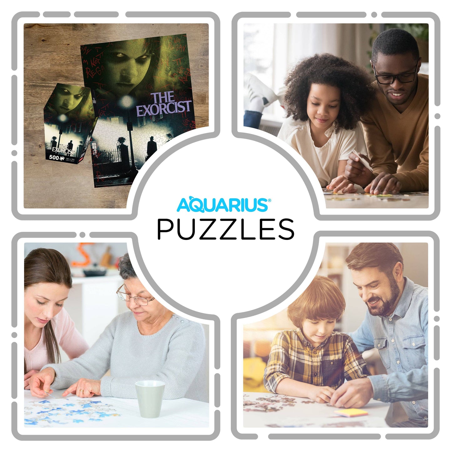 PUZZLES - The Exorcist CCoffin Box 500 Piece Jigsaw Puzzle