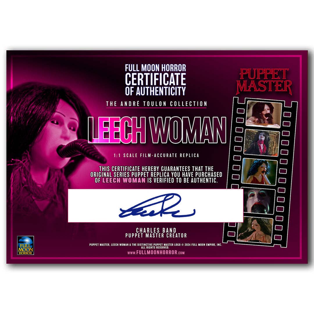 The Andre Toulon Collection "Leech Woman" The Ultimate Puppet Master Replica Series