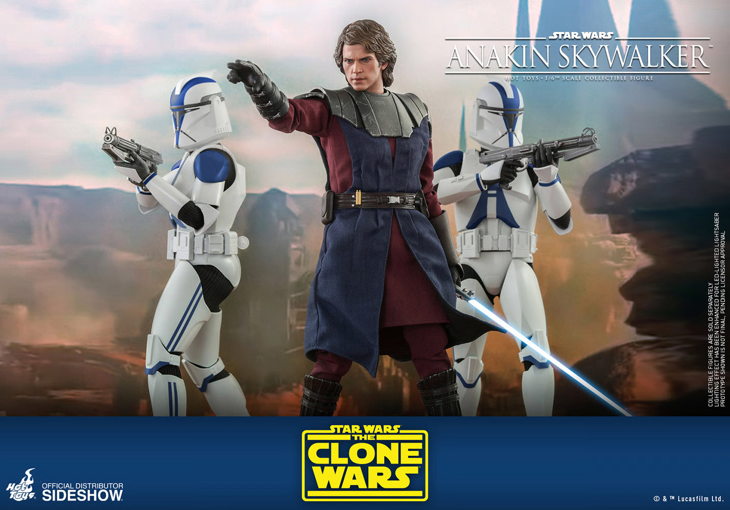 Anakin Skywalker Sixth Scale Figure by Hot Toys