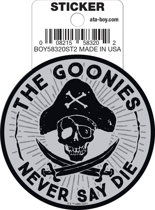 Goonies Never Say Die Die Cut Sticker