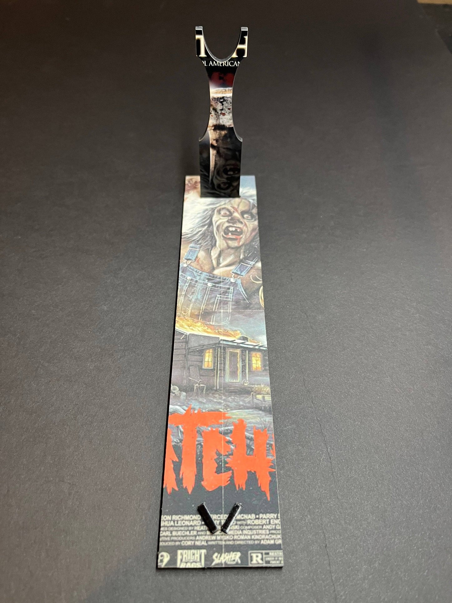 Hatchet Victor Crowley 2006 Kitchen Knife With Sublimated Stand