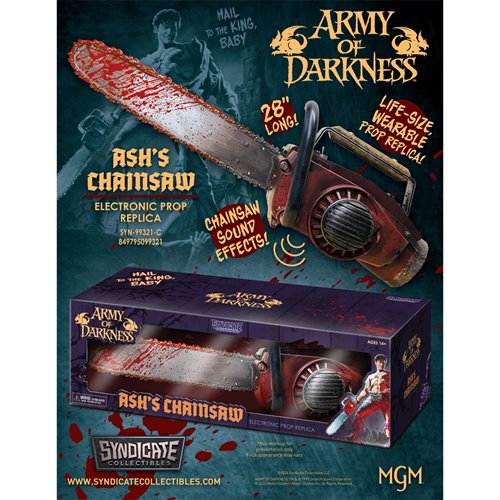 Army of Darkness Ash's Chainsaw Prop Replica