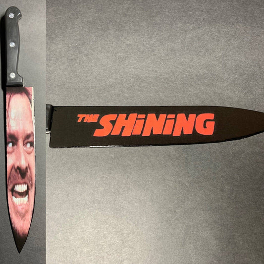 KNIFE - The Shining Stanley Kubrick Kitchen Knife With Sublimated Stand