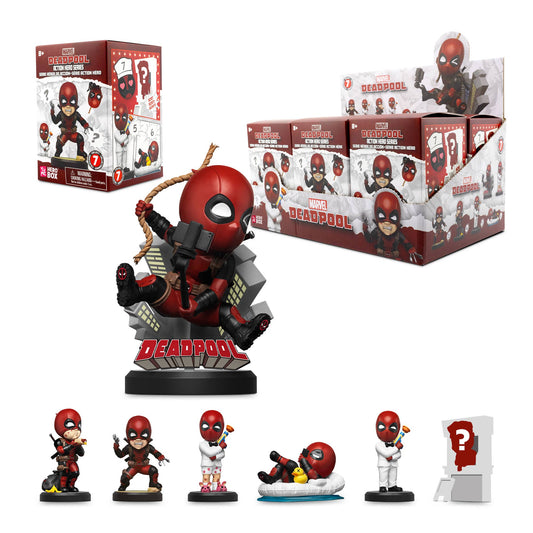 BLIND BOX - Marvel Deadpool Action Hero Series Hero Box - Blind Box CDU