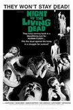 POSTERS - Night of the Living Dead 'They Won't Stay Dead!' 1968 Movie Poster