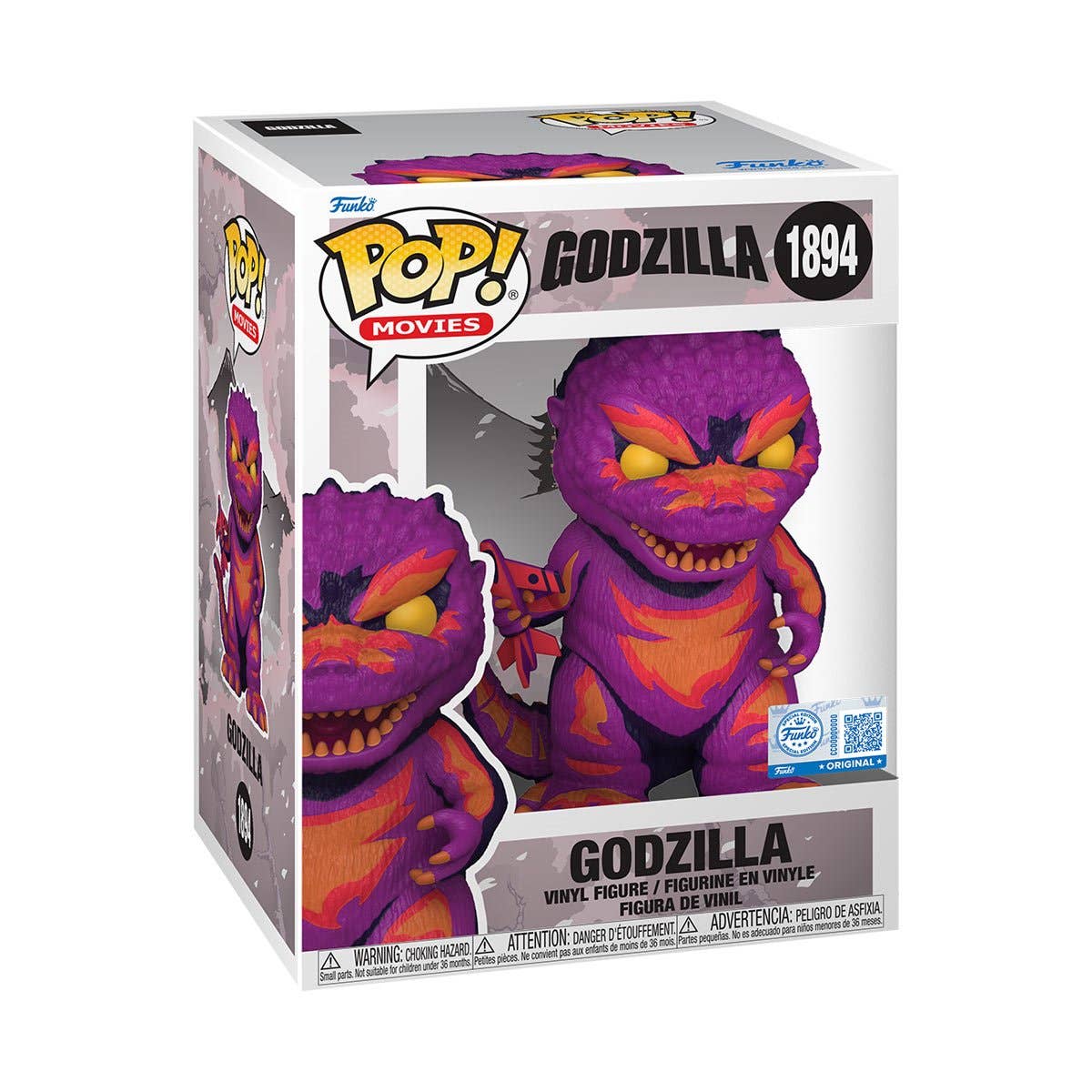 Godzilla Retro Futurism Premium Pop! Vinyl Figure - EE Excl.