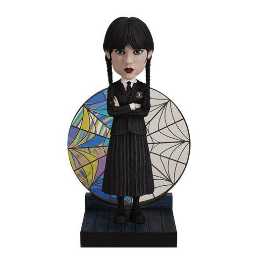 BOBBLES - Royal Bobbles Wednesday Stained Glass Collectible Bobblehead
